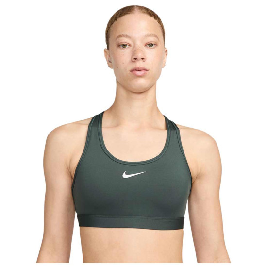 Nike Γυναικείο μπουστάκι Swoosh Medium-Support Padded Sports Bra